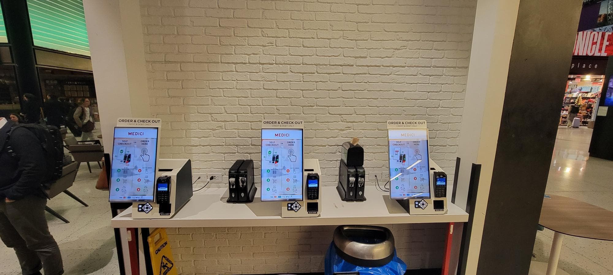 XPR self-ordering kiosks at Austin (AUS)