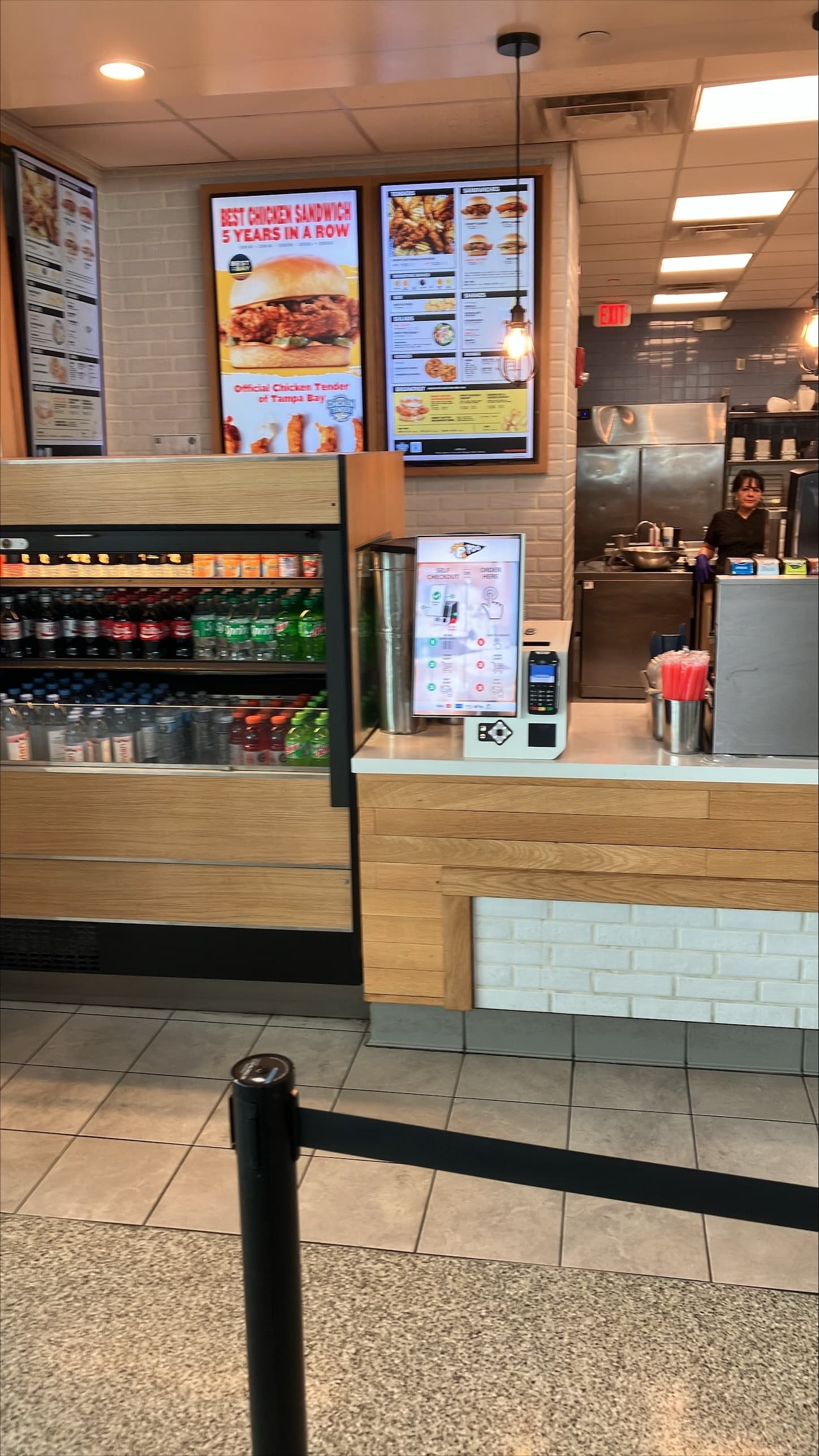 XPR self-ordering kiosks at Tampa (TPA)