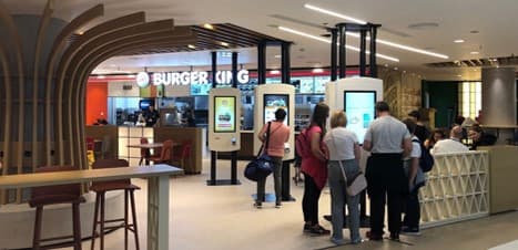 Burger King at Cyprus Airport Implements XPR's Self Ordering Kiosk