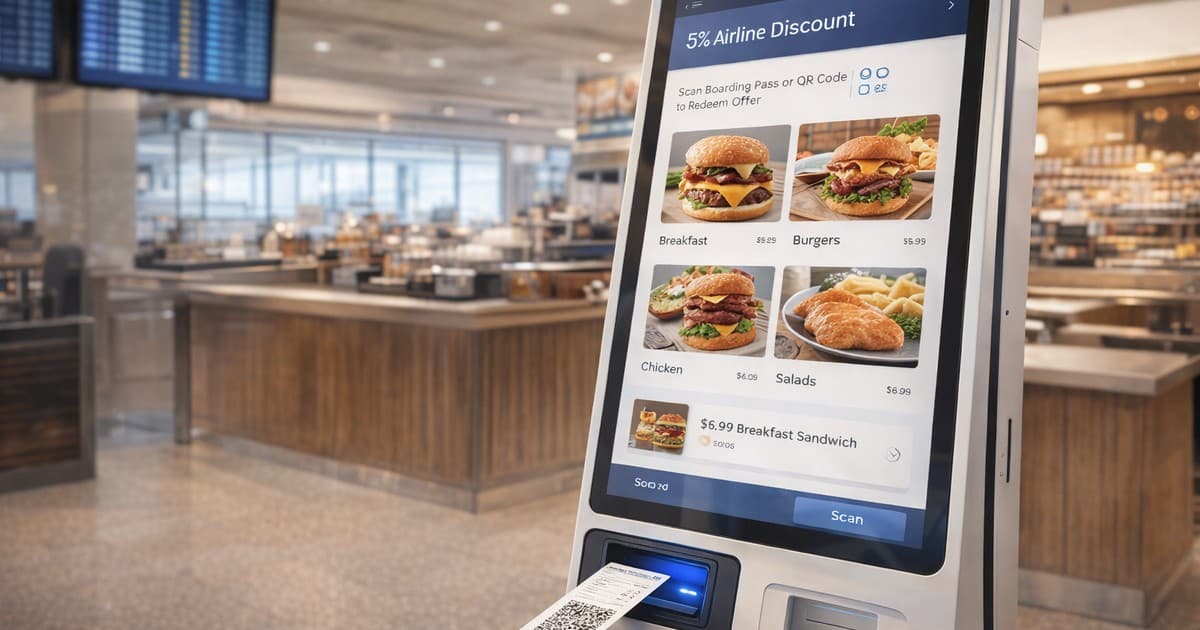 Airline Vouchers, Redeemed Instantly: How XPR's iCoupon Integration Transforms Airport F&B