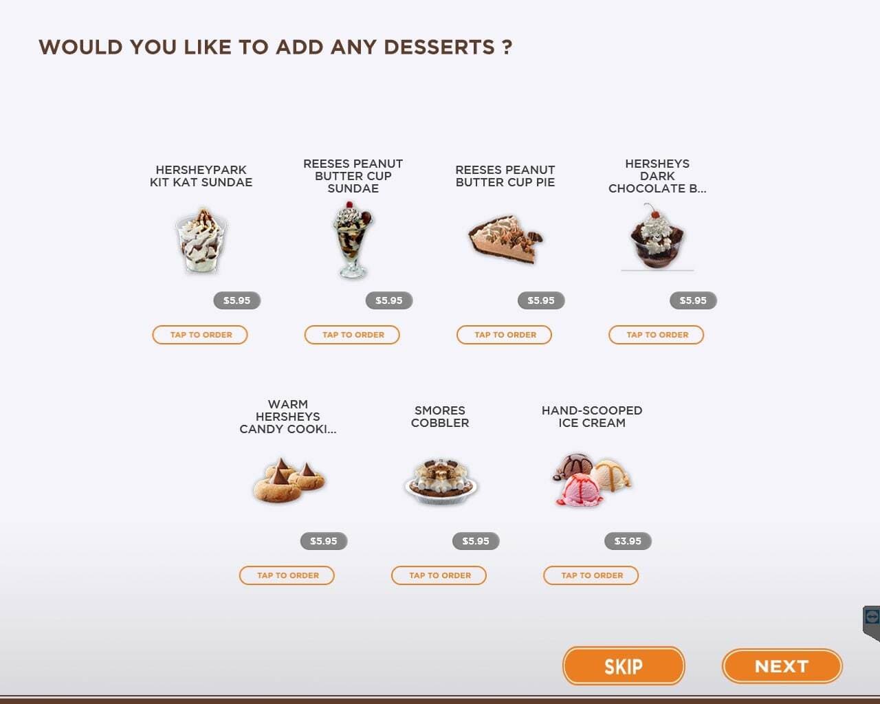 Upsell and Crosssell on XPR's Self Ordering Kiosk & Mobile App/QR Code Ordering Help Increase Check Averages