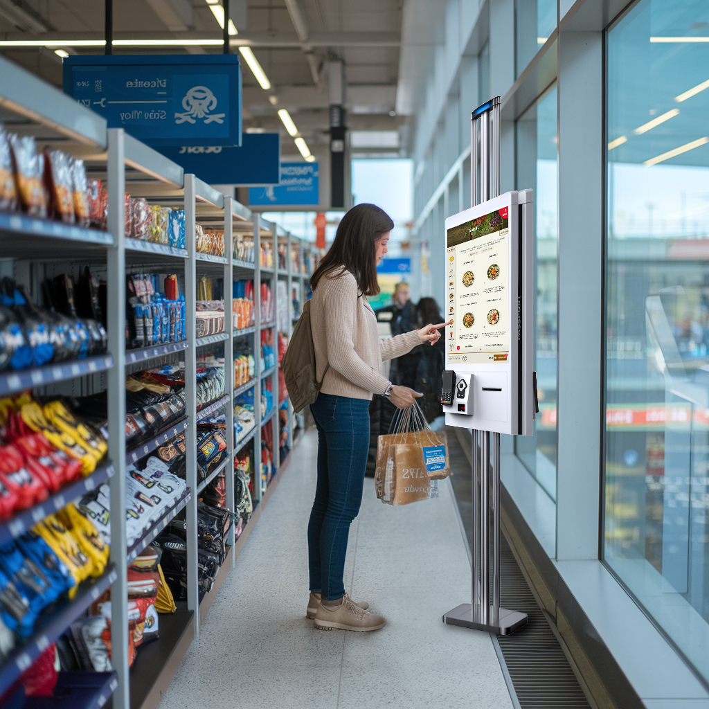 XPR Selfcheckout Kiosk